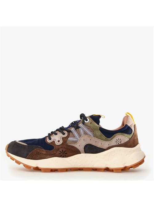 yamano 3 suede/nylon FLOWER MOUNTAIN | 3B06 - 001-2017816-01.GRIGIO/MARRONE